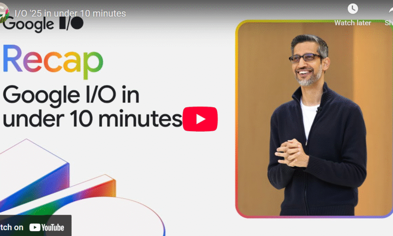 Google I/O Summit: A Leap into the AI-First Future – Key Announcements for Developers and Enthusiasts